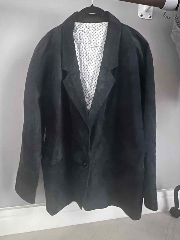 Other black blazer jacket suade product image
